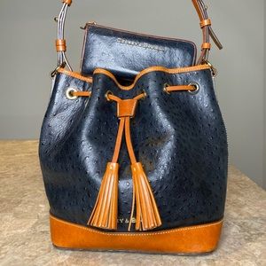 Dooney & Bourke bucket purse with matching wallet